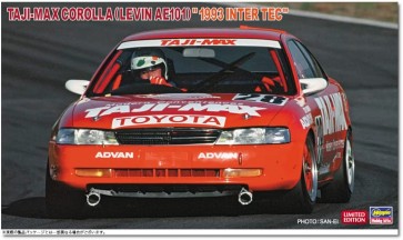 Hasegawa 1/24 TAJI-MAX Corolla (Levin AE101) 1993 Inter TEC, HAS06304, by HASEGAWA