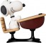 Medicom Toy UDF Peanuts Series 18 Snoopy With Desk, MED58440, by MEDICOM TOY