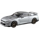 Aoshima 1/32 Raku-Pla Snap Kit No.3-UM Nissan R35 NISSAN GT-R 2024 (Ultimate Metal Silver), AOS65471, by AOSHIMA