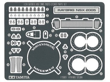 TAMIYA 1/24 Raybrig NSX2005 etching, TAM12609, by TAMIYA