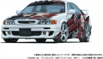 Aoshima 1/24 The Tuned Car No.IT-02 Lycoris Recoil TRD JZX100 CHASER '98 (TOYOTA), AOS03316, by AOSHIMA