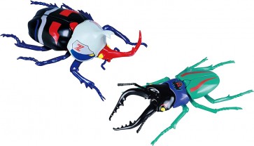 Fujimi Jiyuu Kenkyuu Series No.251 Mazinger Z VS Devilman Edition Beetle Mazinger Z ver. VS Stag Beetle Devilman ver., FUJ71395, by FUJIMI