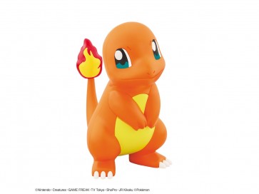 Bandai Pokemon Plamo Collection Quick!! Lite Charmander, BAN93648, by BANDAI