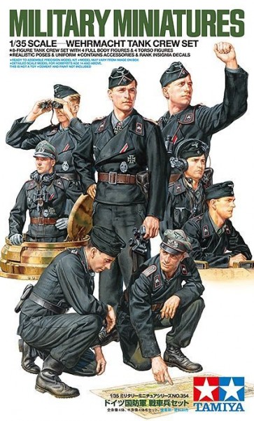 Tamiya 1 / 35MM German Defense Forces Tank Soldier Set , TAM53545, by TAMIYA