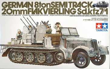 TAMIYA 1/35 MM 8 Tonhafu 4 twin, TAM35050, by TAMIYA