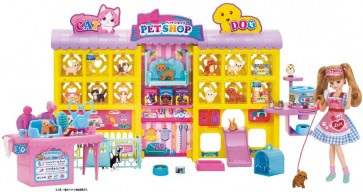 TAKARA TOMY Licca-chan Dog Cat Pet Trimmer Pet Shop  , TAK75819, by TAKARA TOMY