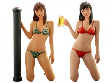 BRICK WORKS 1/20 Convertible Babe "AB Girl"  , BRC60292, by BRICK WORKS