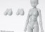 Bandai S.H.Figuarts Body-chan -School Life- Edition DX SET (Gray Color Ver.), BAC60664, by BANDAI
