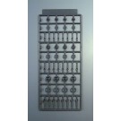 Kotobukiya M.S.G modeling support goods D76R ABS unit 03 gray , KBY60478, by KOTOBUKIYA