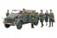 Tamiya 1/35 Military Miniature Series 25149 German Large Commander Car Command Wagen Headquarters Staff Set , TAM51490, by TAMIYA