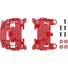 Tamiya Mini 4WD Grade Up Part Bumperless N-03/T-03 Units (Red) [Mini 4WD Special Project], TAM56968, by TAMIYA