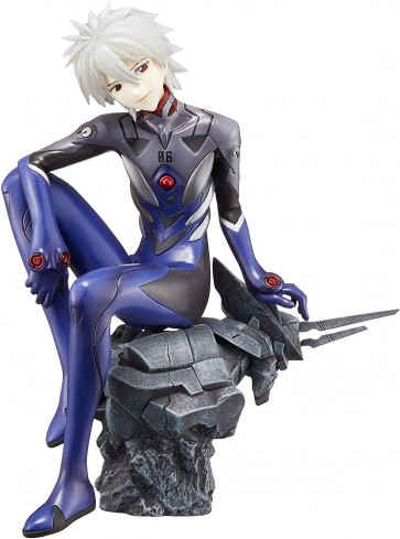KOTOBUKIYA 1/6 REBUILD OF EVANGELION: KAWORU NAGISA -PLUGSUIT VER.-:RE PVC, KBY13289, by KOTOBUKIYA