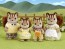Epoch Sylvanian Families - Walnut Squirrel Family  , EPC45307, by Epoch