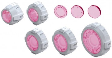 BANDAI  Builders Parts: MS Sight Lens 01 (Pink), BAN0181391, by BANDAI
