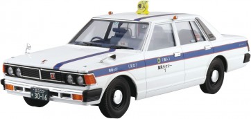 Aoshima 1/24 The Model Car No.43 430 CEDRIC SEDAN 200STD PRIVATE TAXI, AOS64856, by AOSHIMA