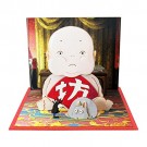 Sankei Miniatuart Kit Studio Ghibli mini Bou & Bou Mouse & Haedori, SNK49162, by SANKEI