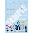 Bandai 1/100 HG YF-21 Water Decals (Macross), BAN62811, by BANDAI