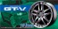 Aoshima 1/24 Volk Racing GT-V 19 inch   (4 wheels & tires), AOS54628, by AOSHIMA