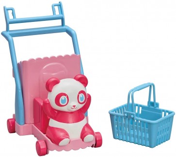TAKARA TOMY Lica-chan Shopping Panda Cart Licca Chan , TAK47824, by TAKARA TOMY