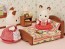 Epoch Sylvanian Families - Furniture: Semi-double Bed  , EPC58205, by Epoch