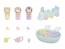 Epoch Sylvanian Families Miruku Rabbit Mitsugo-chan Daisuki Bathroom Set, EPC49541, by Epoch