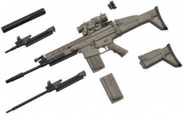 TOMYTEC 1/12 LittleArmory LA003 SCAR-H Type  , TMT55529, by TOMYTEC