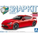 Aoshima 1/32 Raku-Pla Snap Kit No.8-PR Toyota 86 (Pure Red), AOS68878, by AOSHIMA