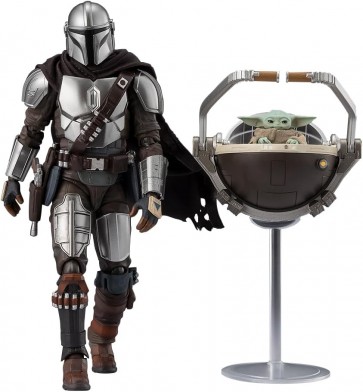 Bandai S.H.Figuarts The Mandalorian & Grogu (STAR WARS: The Mandalorian and Grogu), BAC97950, by BANDAI