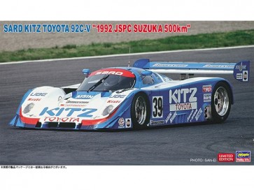Hasegawa 1/24 Sard Kitz Toyota 92C-V 1992 JSPC Suzuka 500km, HAS08261, by HASEGAWA