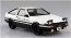 Aoshima 1/24 Initial D No.5 Takumi Fujiwara AE86 Trueno Vol.1 Type  , AOS59609, by AOSHIMA
