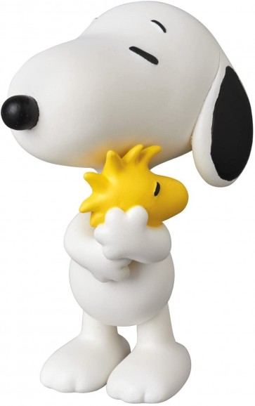 Medicom Toy UDF SNOOPY HOLDING WOODSTOCK , MED53797, by MEDICOM TOY