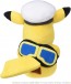 TAKARA TOMY Pokemon Plush Toy Captain Pikachu Goggles ver., TAK56525, by TAKARA TOMY