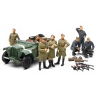 Tamiya 1/48 Tamiya Limited Release GAZ-67B RUSSIAN FIELD CAR W/SOVIET OFFICERS  t, TAM97674, by TAMIYA