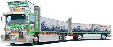 Aoshima 1/64 Mini Deco NEXT No.10 Meotobune (Full Trailer), AOS64146, by AOSHIMA
