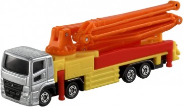TAKARA TOMY Long Type Tomica No.127 Mitsubishi Fuso Super Great Concrete Pump Truck, TAK89381, by TAKARA TOMY