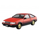 Aoshima 1/24 Toyota AE 86 Levin '84 (red / black) , AOS54963, by AOSHIMA