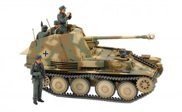 TAMIYA　1/35MM GERMAN TANK DESTROYER MARDER III M NORMANDY FRONT , TAM53644, by TAMIYA