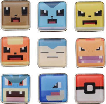 TAKARATOMY Pokemon Quest Poxel Pins Collection Vol.2 1 Box 10pcs  , TAK96479, by TAKARA TOMY