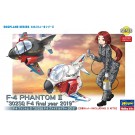 Hasegawa EGGPLANE F-4 PHANTOM II 302SQ F-4 FINAL YEAR 2019 (2PCS)  , HAS05169, by HASEGAWA