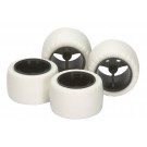 Tamiya Tamiya Mini 4WD 15415 GP415 Super X ・ XX Carbon Small Diameter Wheel & Barrel Tire White , TAM54159, by TAMIYA
