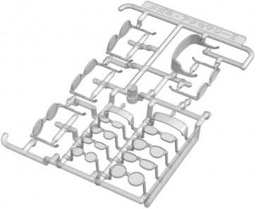 PLUM MODELING SUPPLY Glasses Accessory II 1 (Clear)  , PLM83855, by PLUM