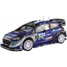 Aoshima 1/24 SKYNET BELKITS FORD FIESTA RS WRC TOUR DE CORSE 2017 OTT TANAK/MARTIN JARVEOJA  , AOS07089, by AOSHIMA