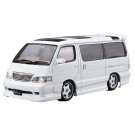 Aoshima 1/24 Azmax KZH 100 Hiace '99 (Toyota) plastic kit , AOS53560, by AOSHIMA