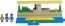 TAKARA TOMY PLARAIL J-28 PLA KIDS TRAIN STATION SET  , TAK35973, by TAKARA TOMY