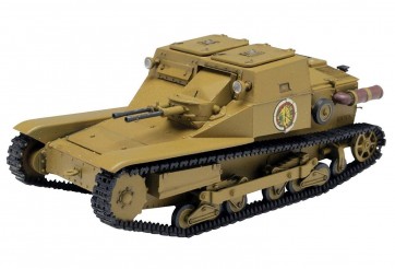 Platz 1/35 Girls und Panzer der Film: CV33 Carro Veloce Anzio High School (with Battle Damage Decal) , PLZ51155, by PLATZ