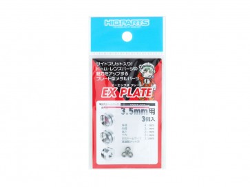 HI Q PARTS EX Plate 3.5mm (3 pc), HIQ80187, by HI Q PARTS