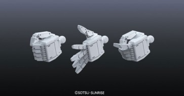 Bandai 1/144 Builders Parts HD MS Hand 01 (Federation Type), BAN19402, by BANDAI