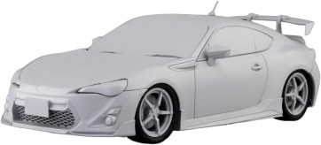 Aoshima 1/24 MF Ghost No.4 Kanata Katagiri ZN6 TOYOTA86 Comics Vol.14 Seaside Double Lane Ver., AOS67840, by AOSHIMA
