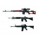 Platz 1/12 GUN-2 Realistic Weapon Series Realistic rifle Plastic kit , PLZ34608, by PLATZ