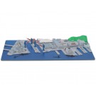 Fujimi 1/3000 US Yokosuka Naval Base , FUJ01485, by FUJIMI